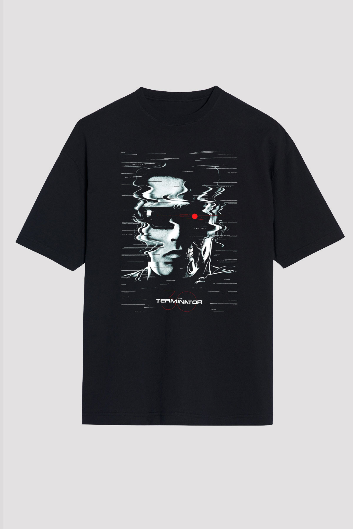 The Terminator Siyah Unisex Oversize Tişört T-Shirt
