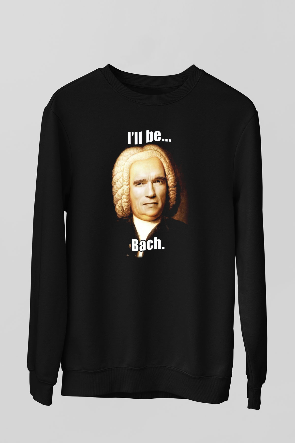 The Terminator Siyah Unisex Sweatshirt