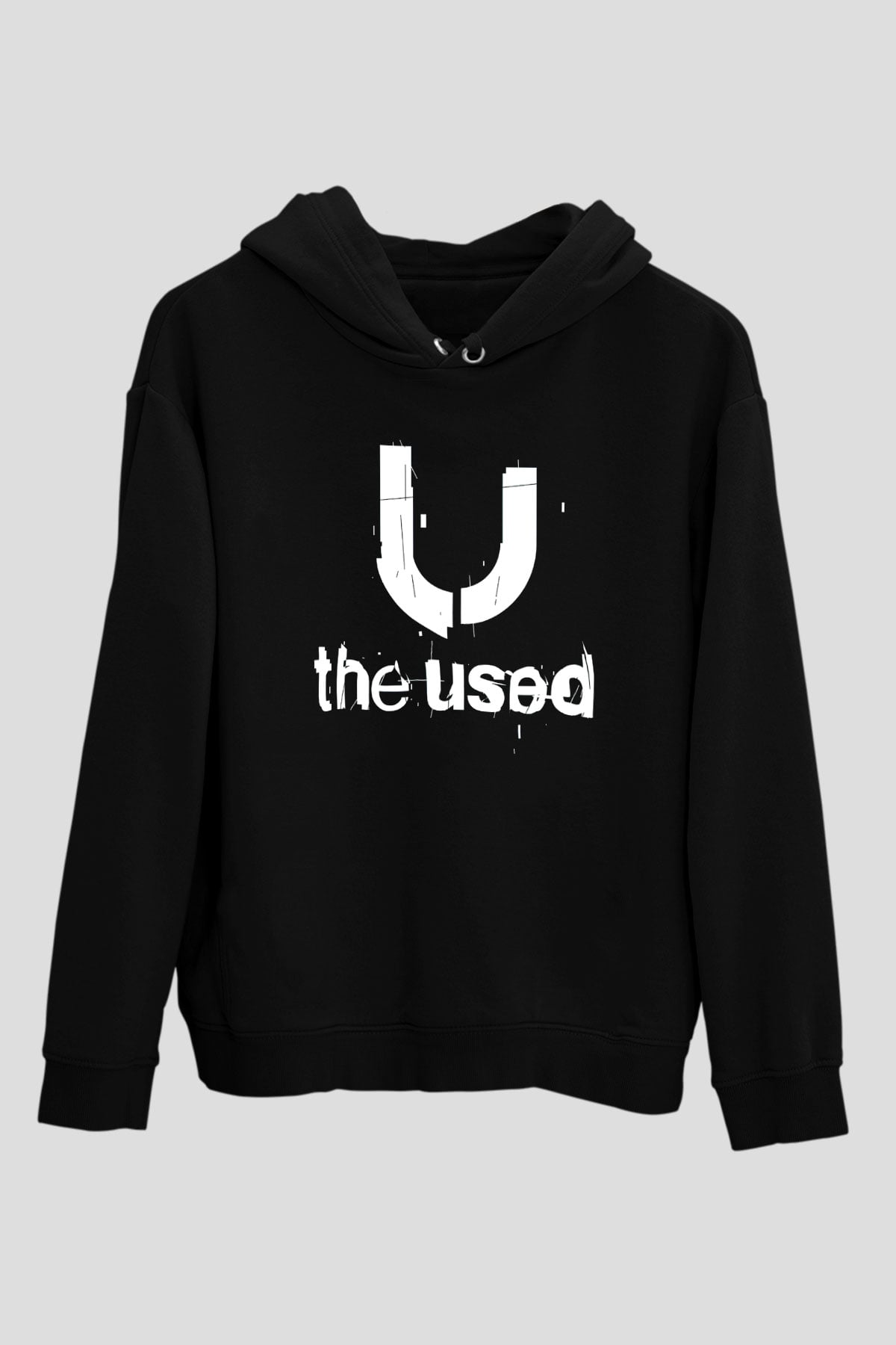 The Used Siyah Unisex Hoodie