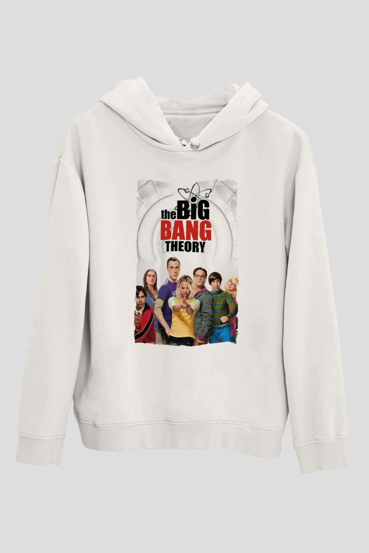 The Vampire Diaries Beyaz Unisex Hoodie