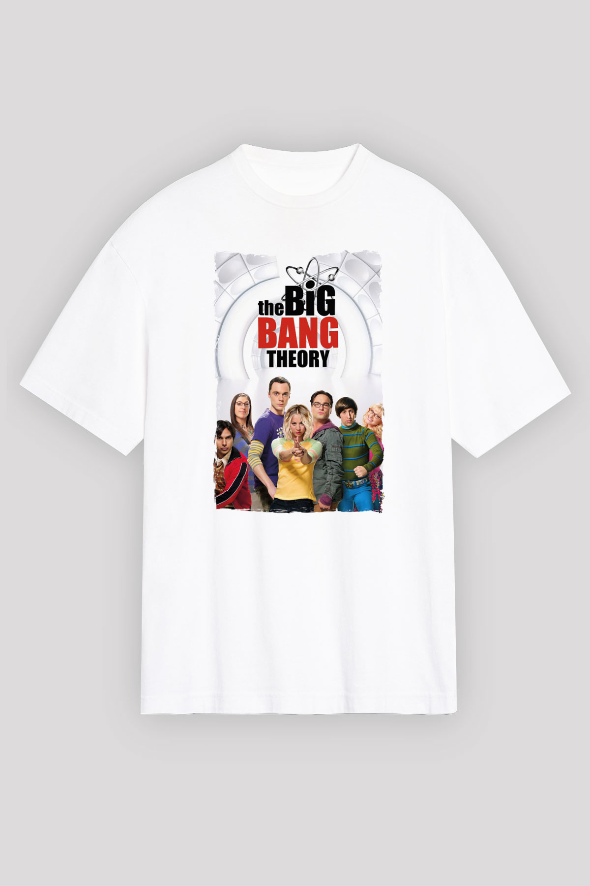 The Vampire Diaries Beyaz Oversize Tişört Oversize T-shirt
