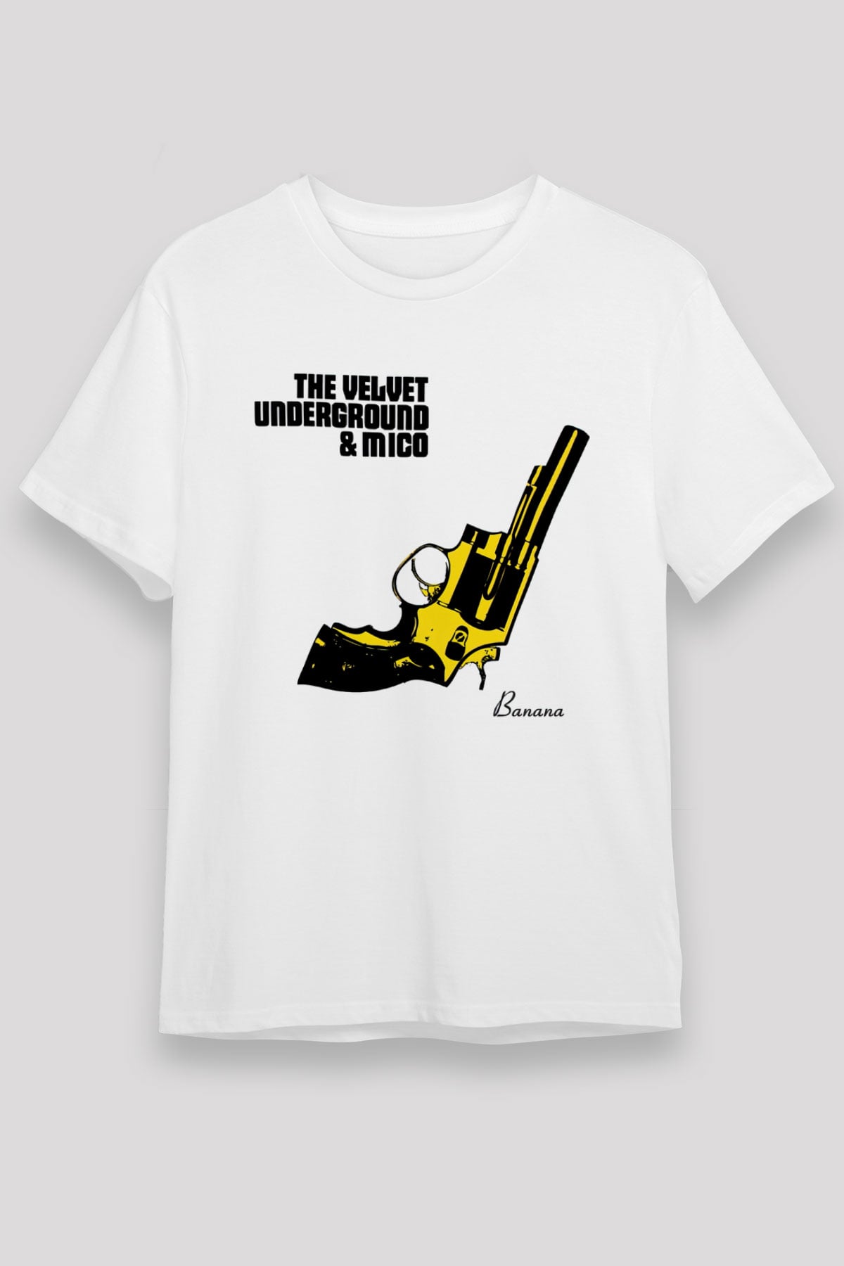The Velvet Underground Beyaz Unisex Tişört T-Shirt - TişörtFabrikası