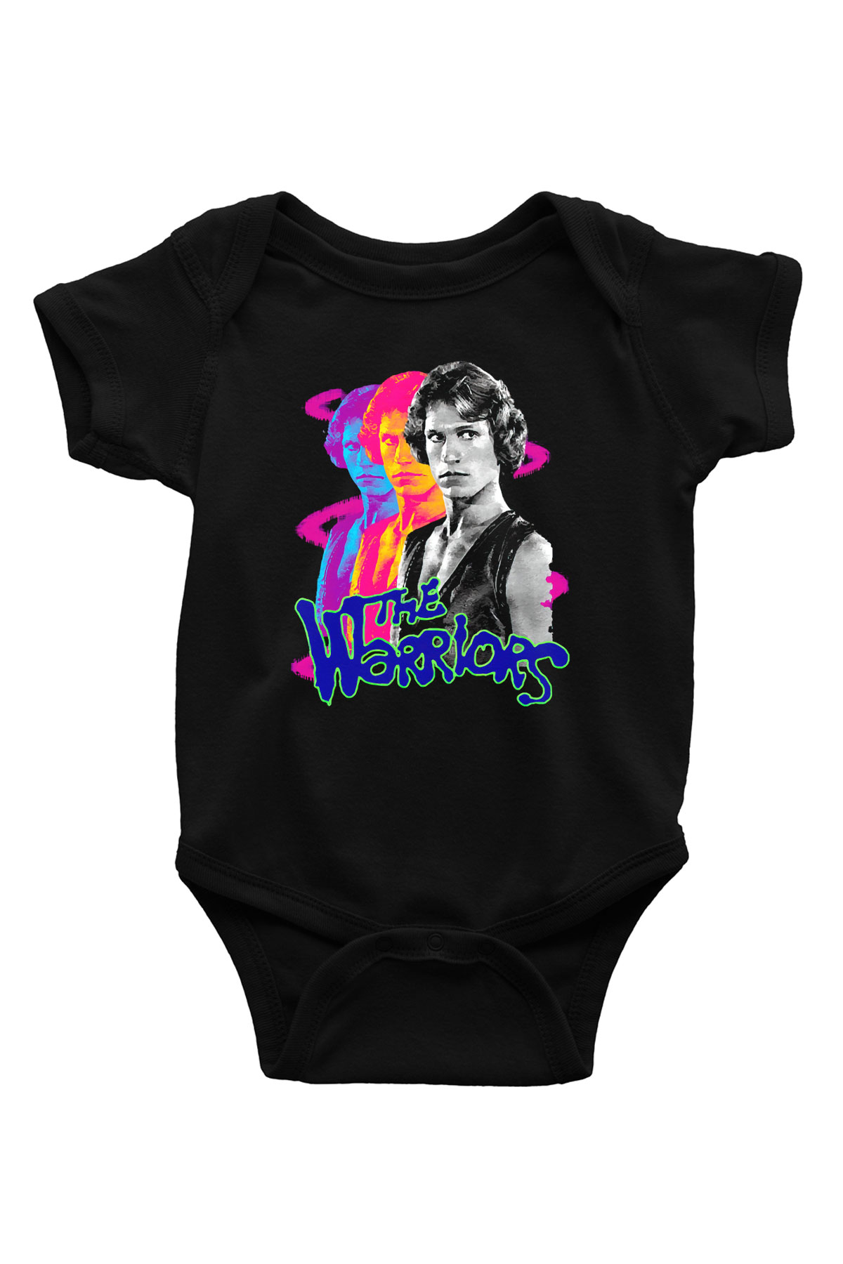 The Warriors Siyah Bebek Body - Zıbın