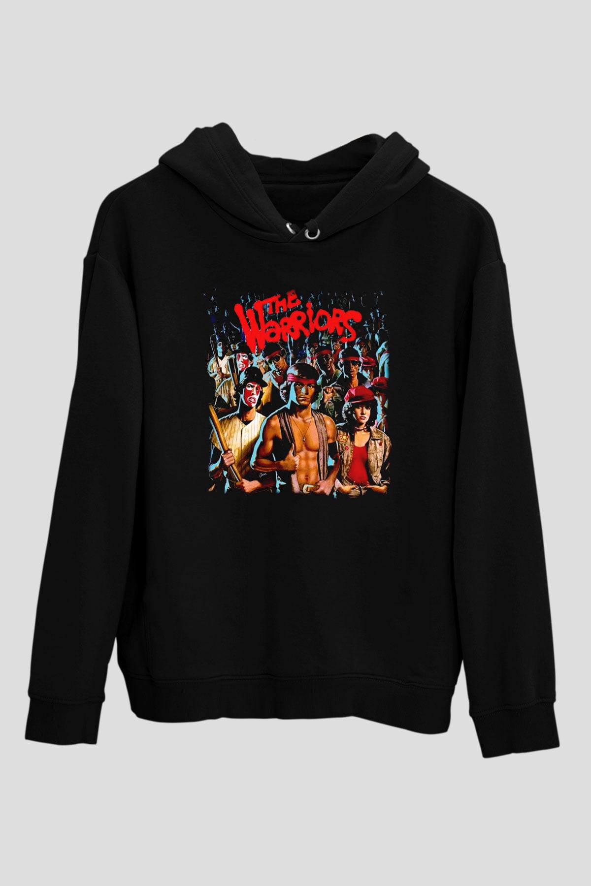 The Warriors Siyah Unisex Hoodie