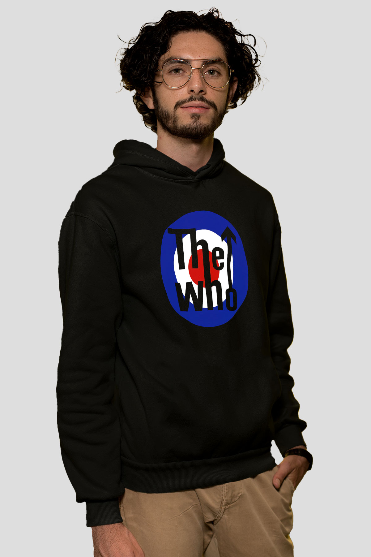 The Who Siyah Unisex Hoodie