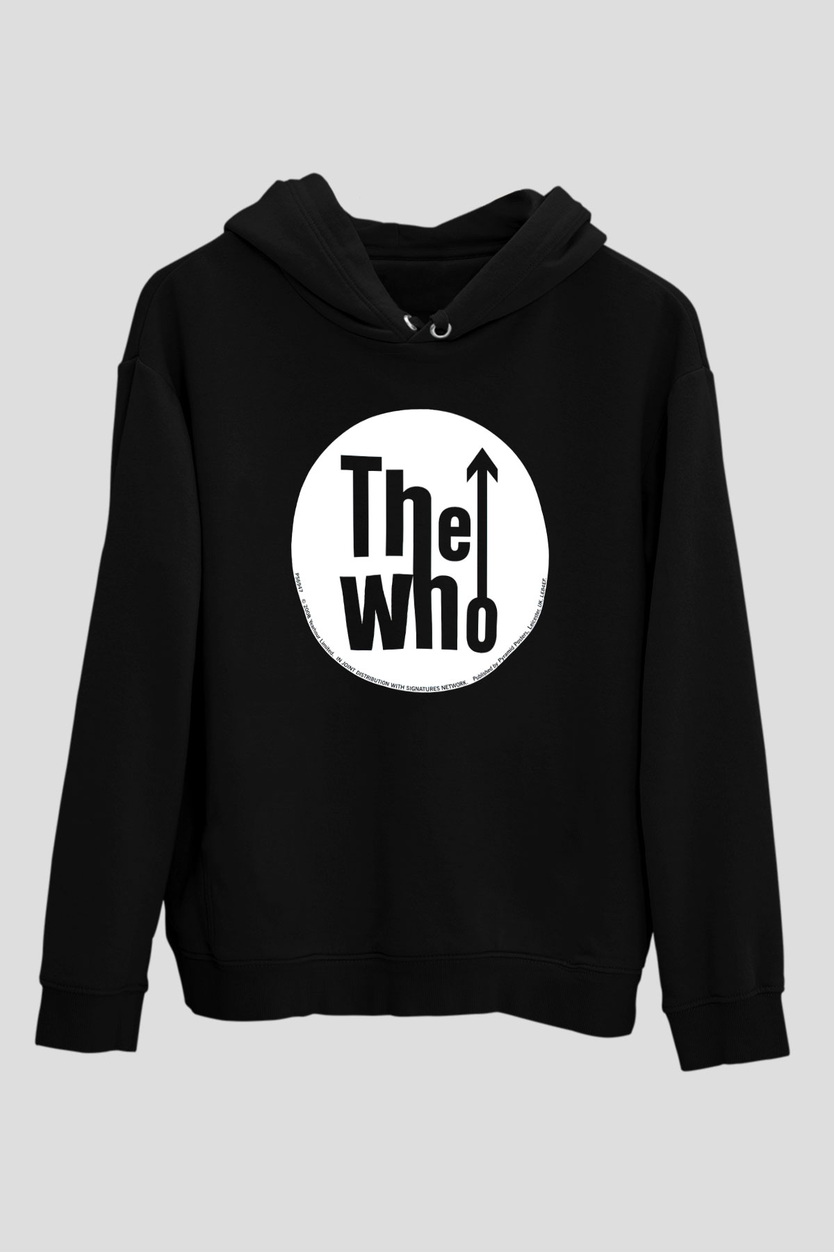 The Who Siyah Unisex Hoodie