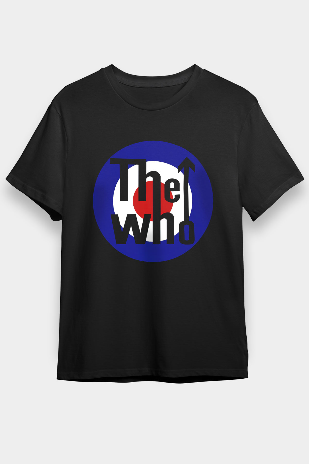 The Who Siyah Unisex Tişört T-Shirt - TişörtFabrikası