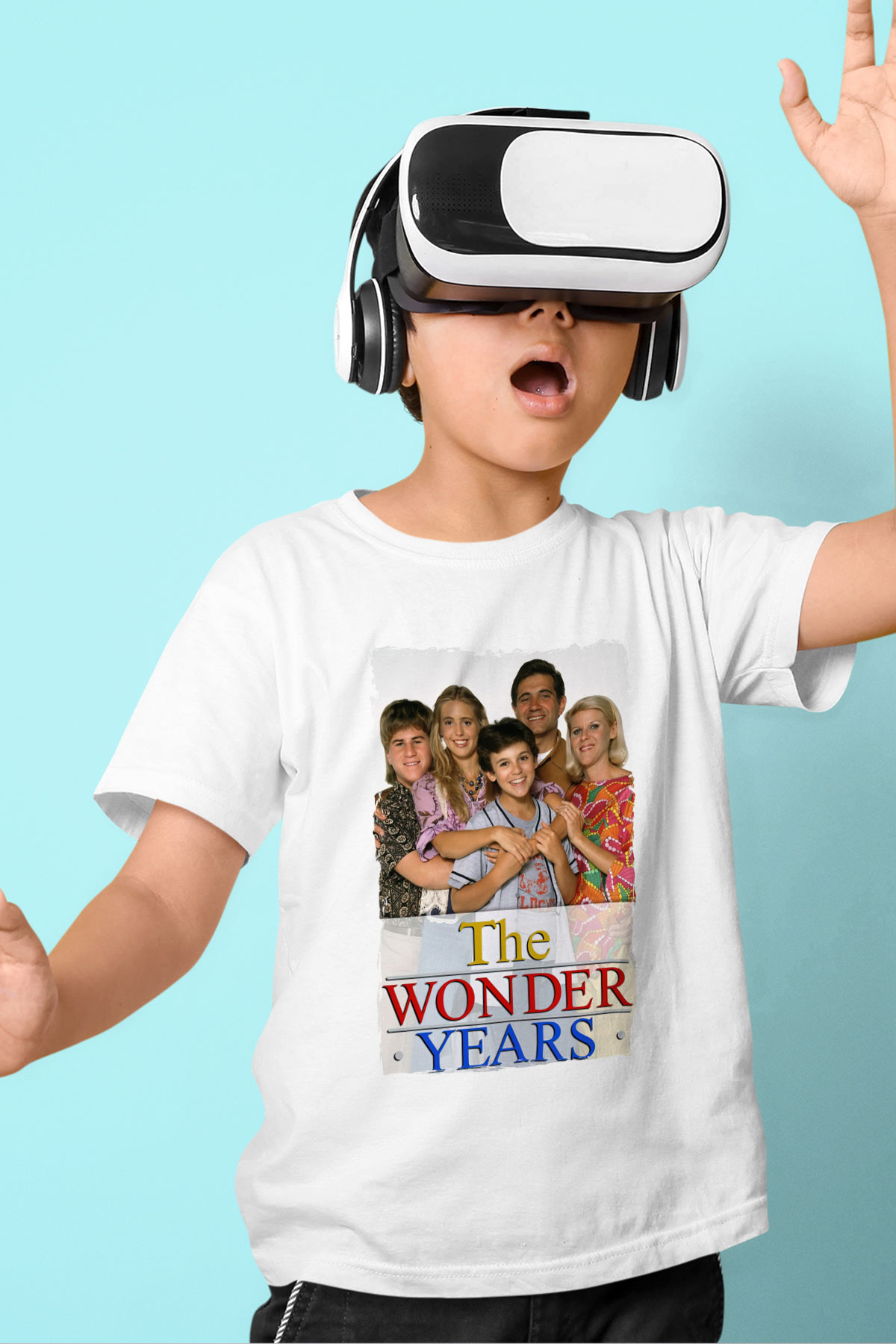 The Wonder Years Beyaz Unisex  Çocuk Tişört