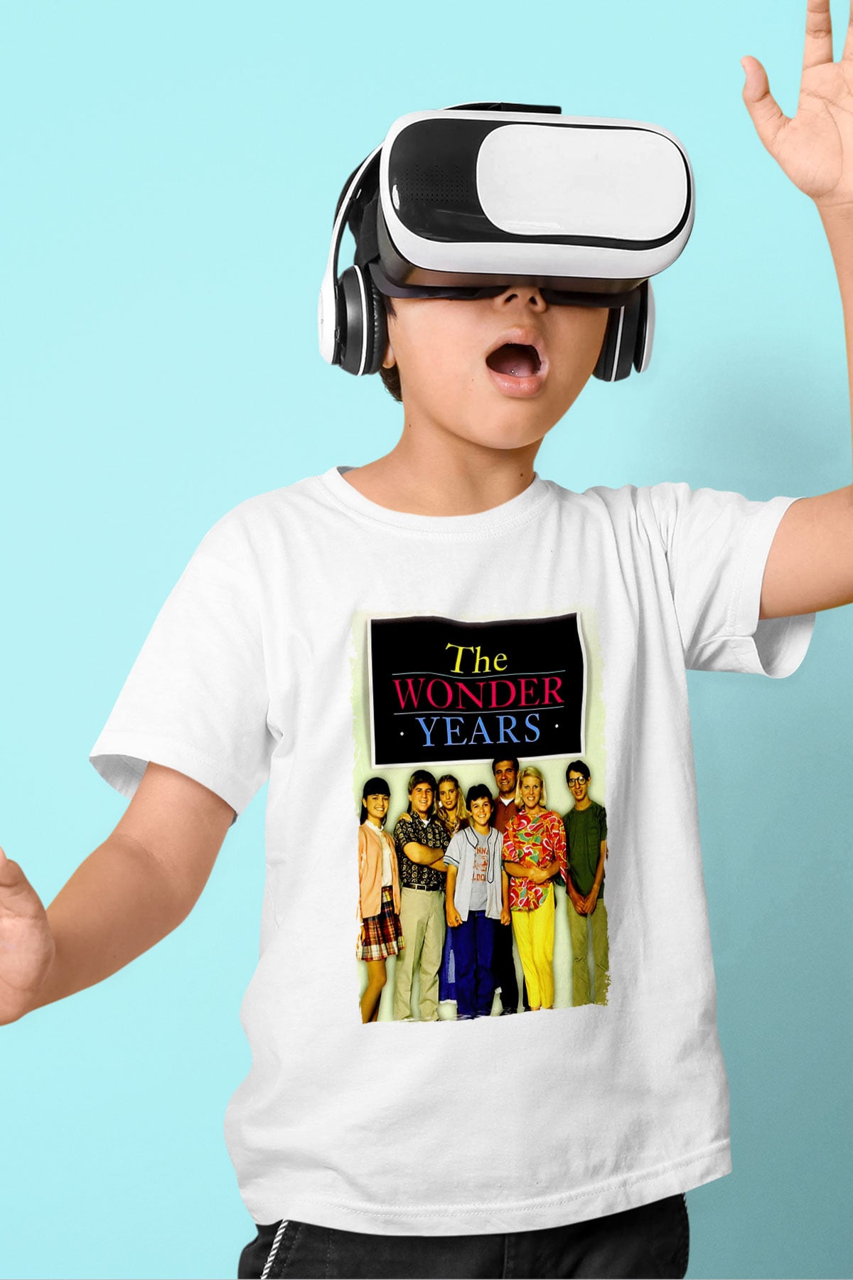 The Wonder Years Beyaz Unisex  Çocuk Tişört