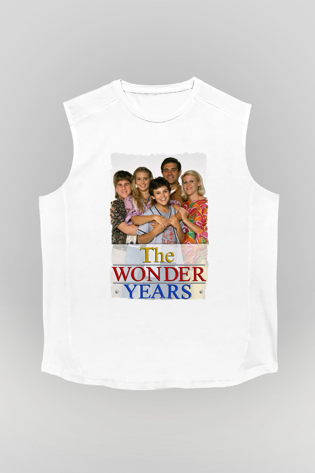 The Wonder Years Beyaz Unisex  Kolsuz Tişört