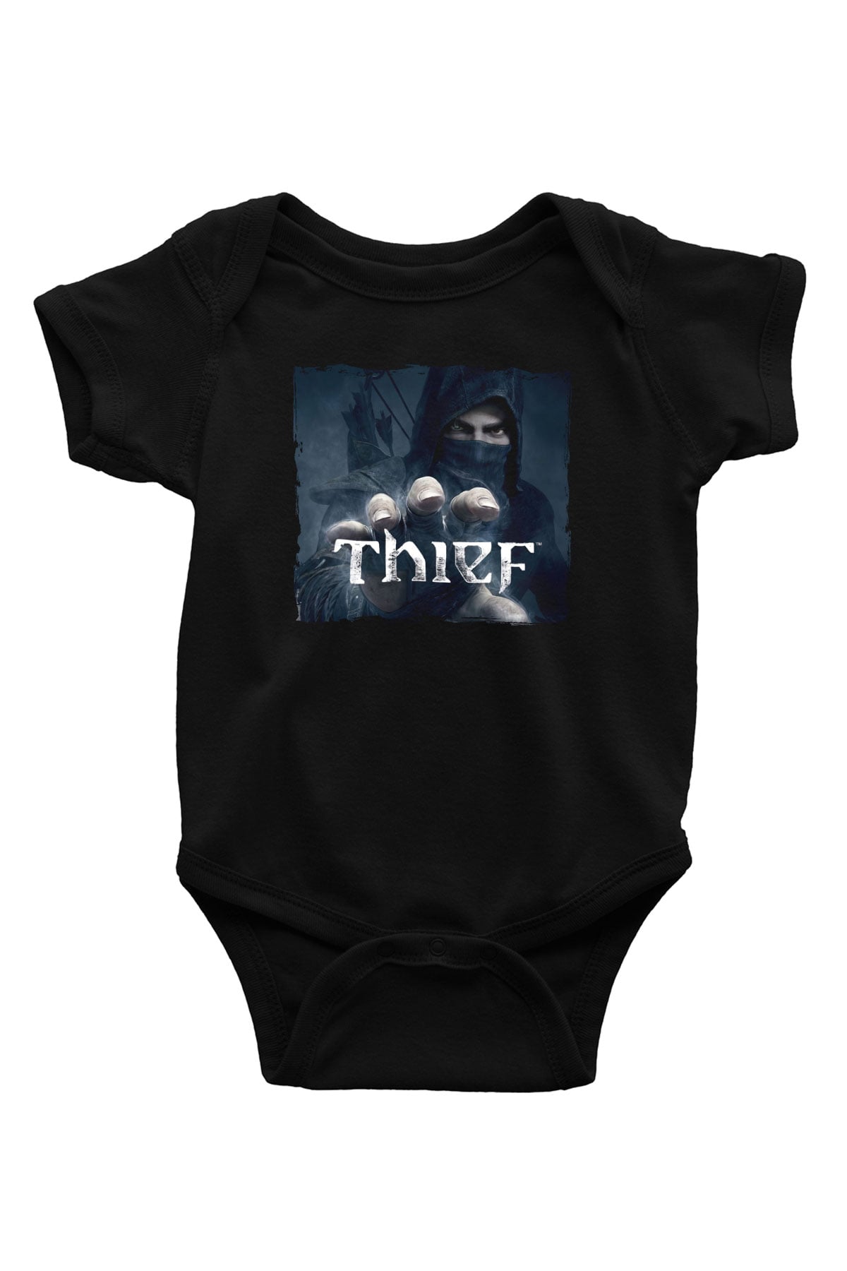 Thief Siyah Bebek Body - Zıbın