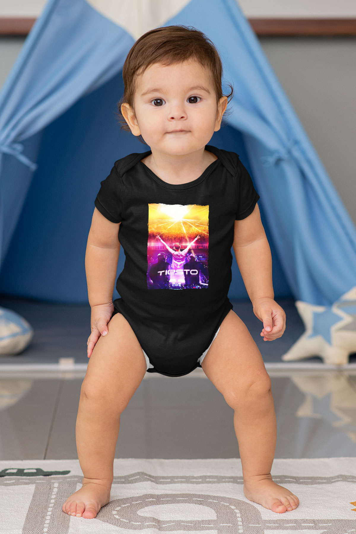 Tiesto Siyah Bebek Body - Zıbın