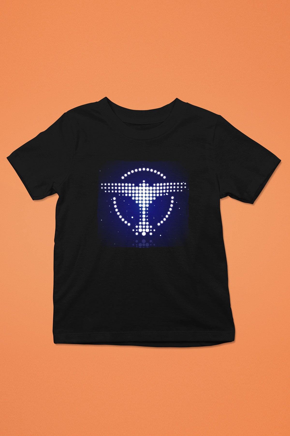 Tiesto Siyah Unisex Çocuk Tişört