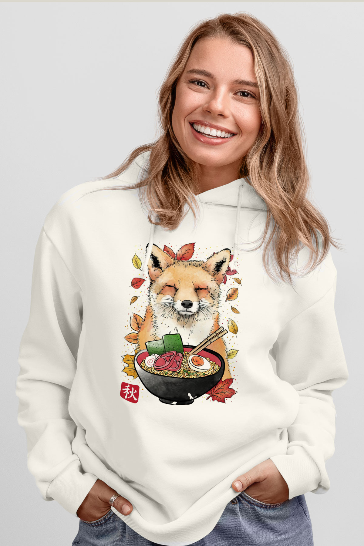 TilkiBeyaz  Unisex Hoodie