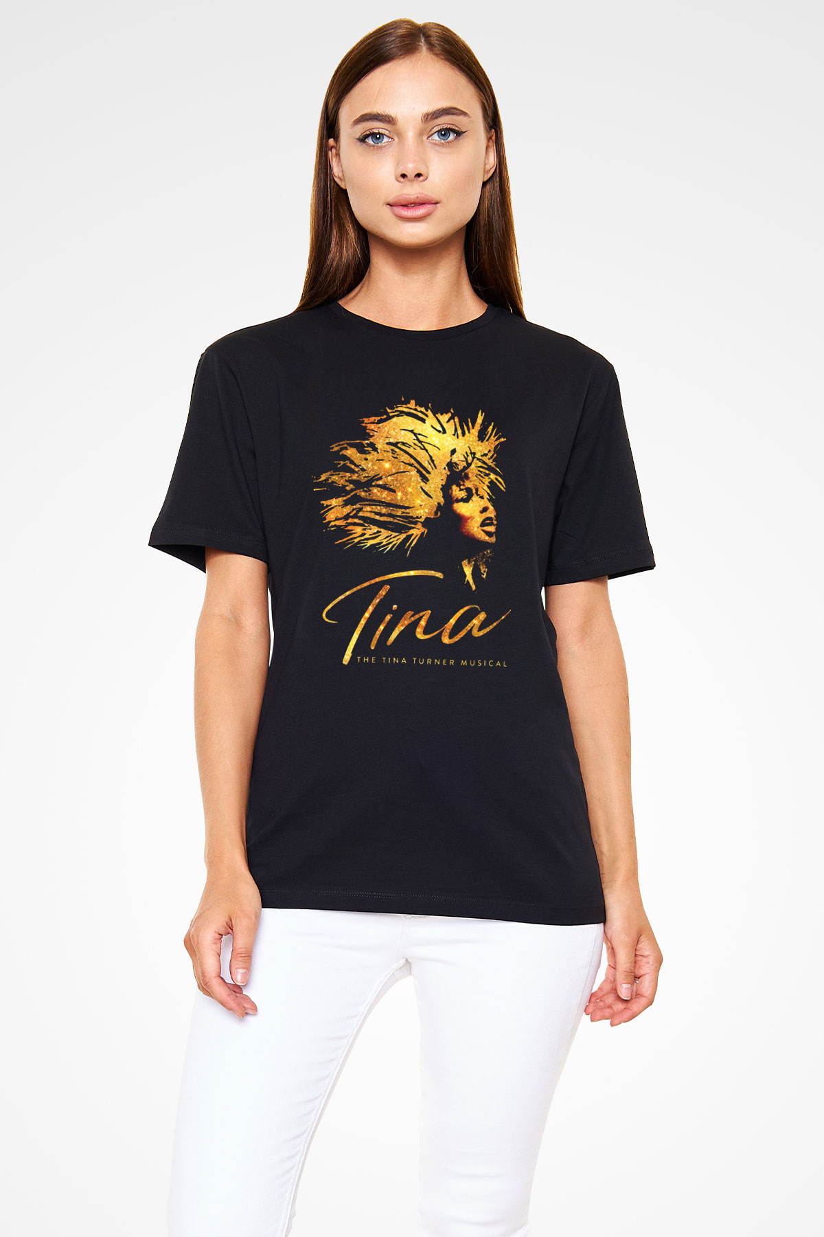 Tina Turner Siyah Unisex Tişört T-Shirt - TişörtFabrikası
