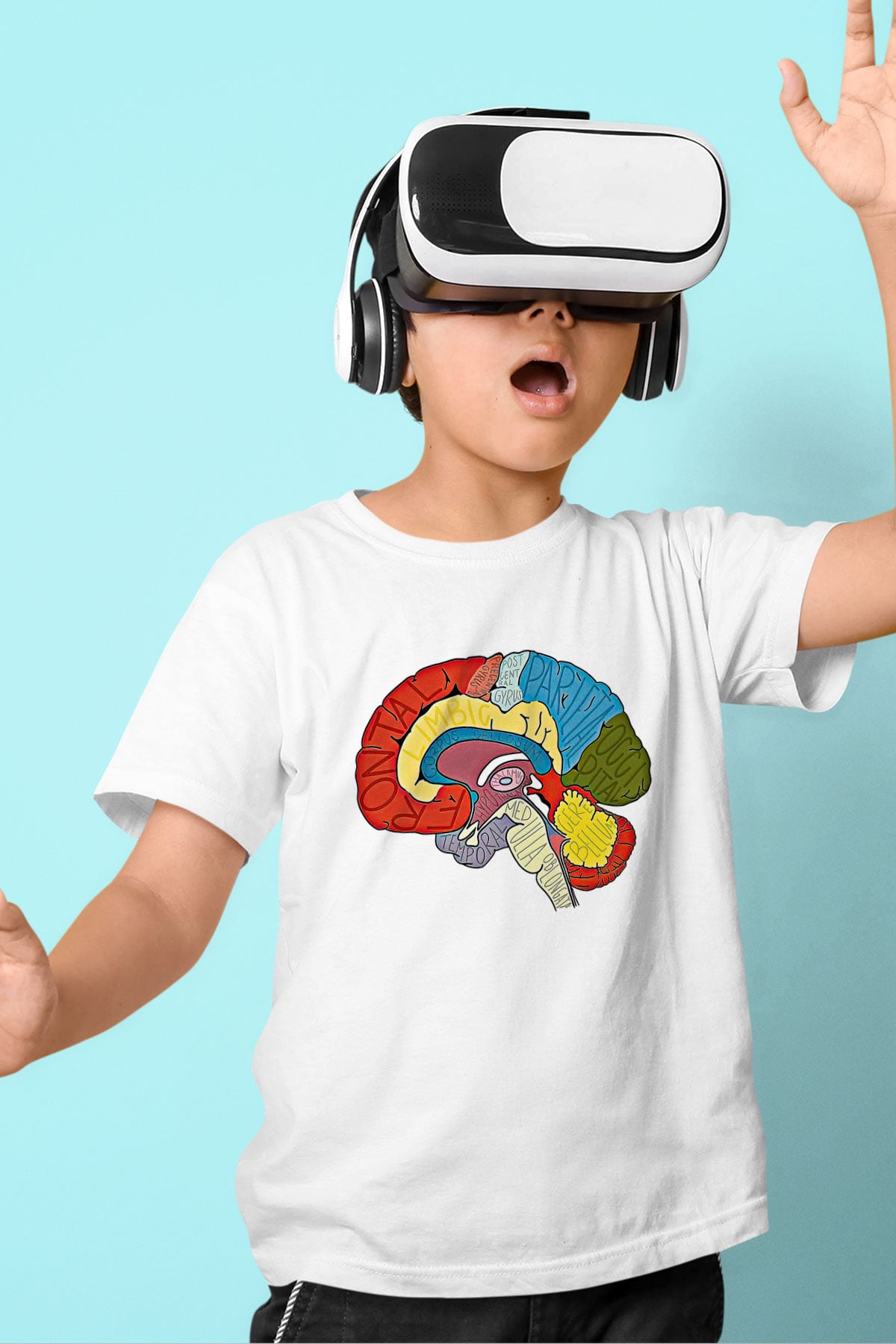 Tıp Bayramı Baskılı Beyaz Unisex Beyaz Çocuk Tişört - Tshirt
