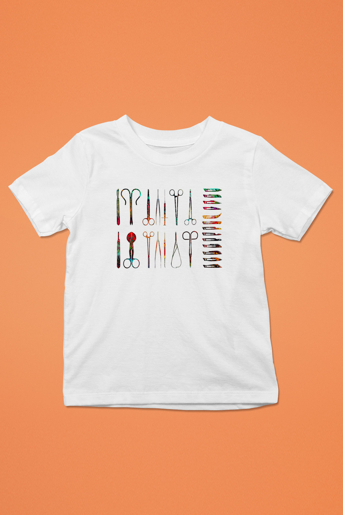 Tıp Bayramı Baskılı Beyaz Unisex Beyaz Çocuk Tişört - Tshirt