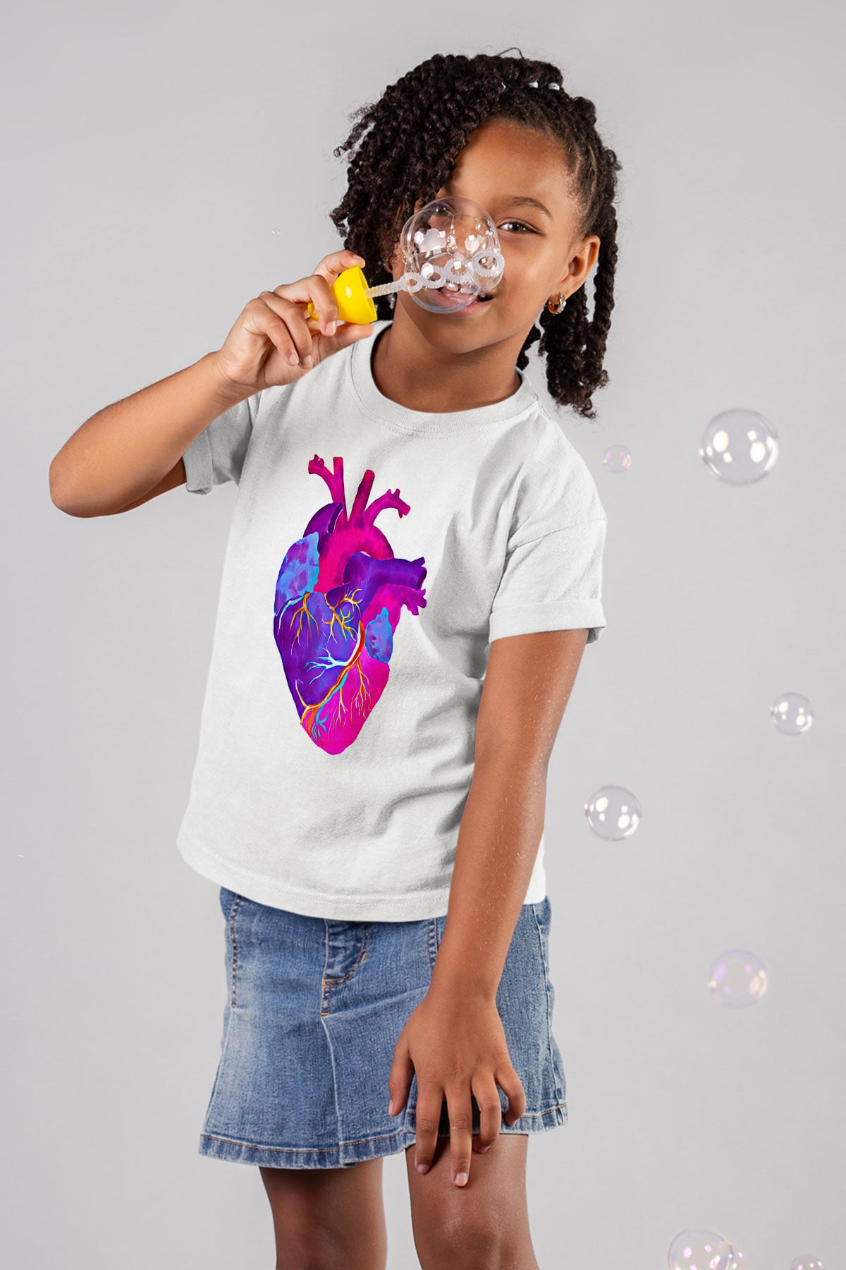Tıp Bayramı Baskılı Beyaz Unisex Beyaz Çocuk Tişört - Tshirt