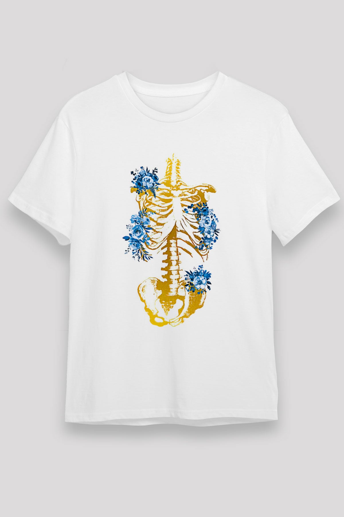 Tıp Bayramı Baskılı Unisex Beyaz Tişört - Tshirt