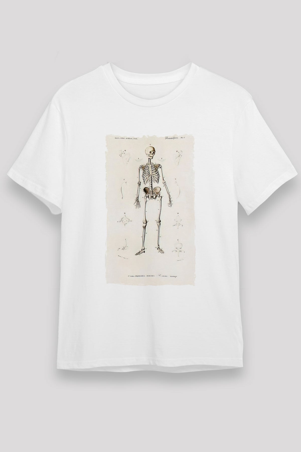 Tıp Bayramı Baskılı Unisex Beyaz Tişört - Tshirt