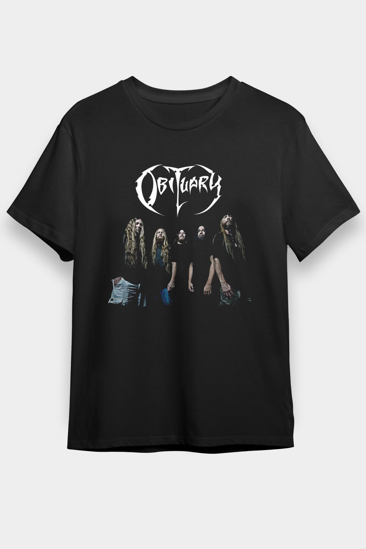 Tortorum Baskılı Unisex Siyah Tişört - Tshirt