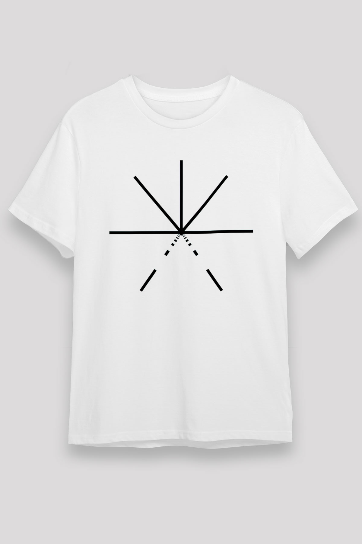 Touche Amore Beyaz Unisex Tişört T-Shirt - TişörtFabrikası