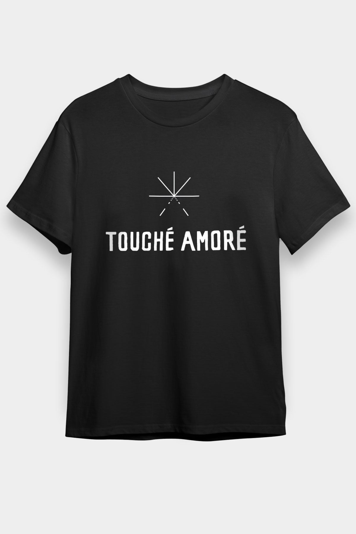 Touche Amore Siyah Unisex Tişört T-Shirt - TişörtFabrikası