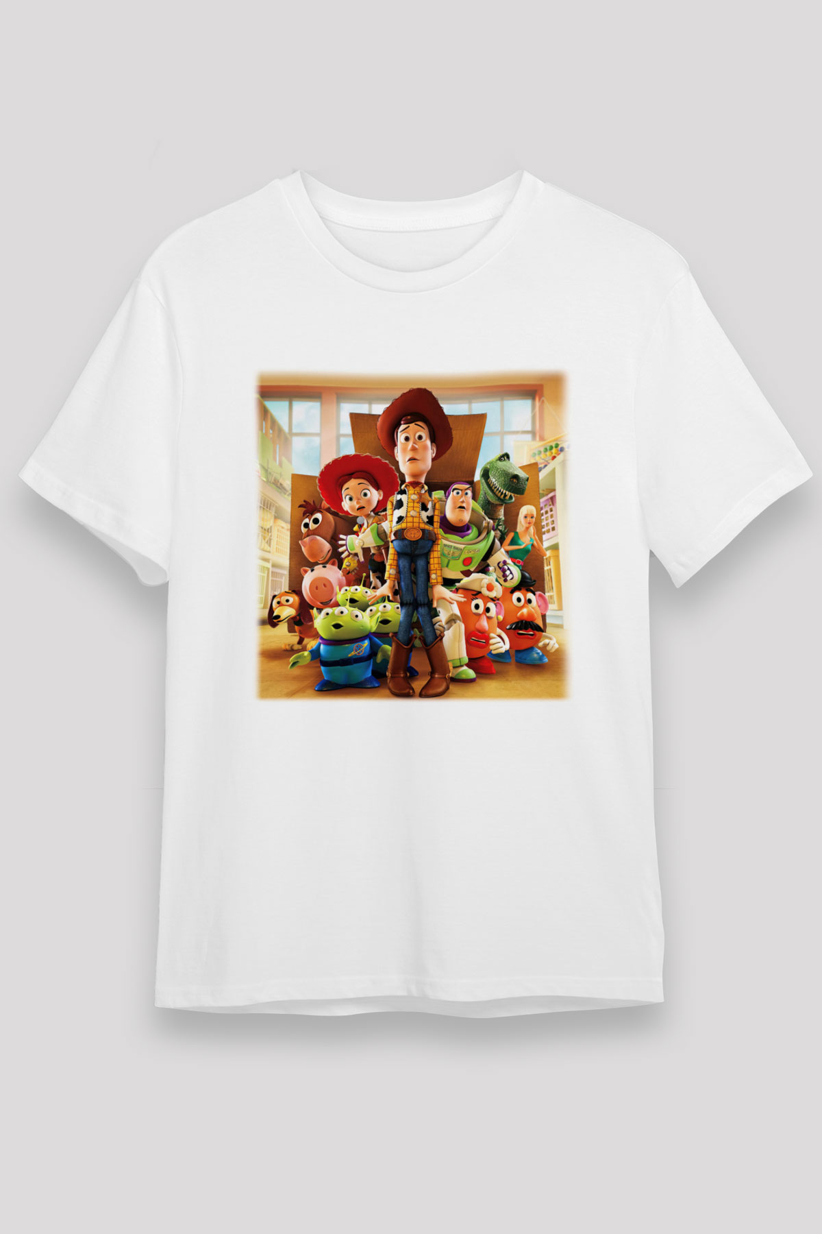 Toy Story Beyaz Unisex Tişört T-Shirt