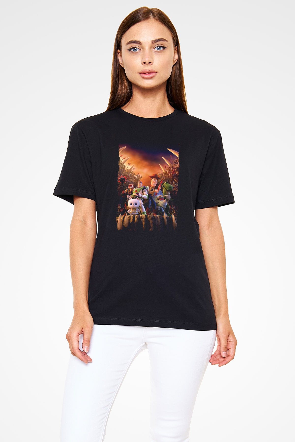 Toy Story Siyah Unisex Tişört T-Shirt