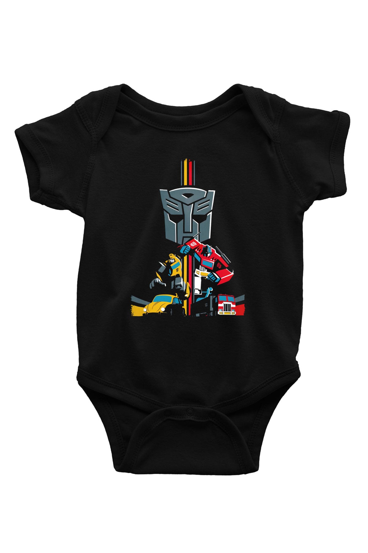 Transformers Siyah Bebek Body - Zıbın