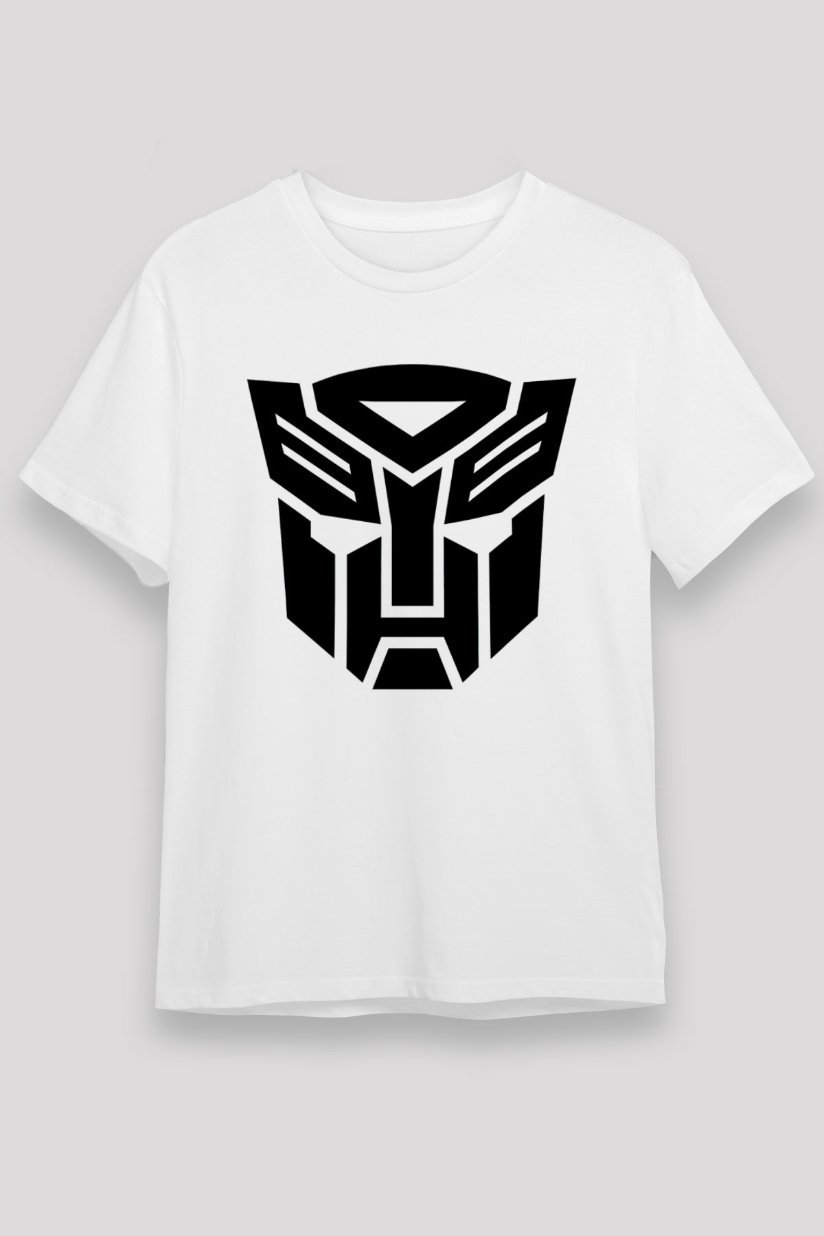 Transformers Tv Beyaz Unisex Tişört T-Shirt