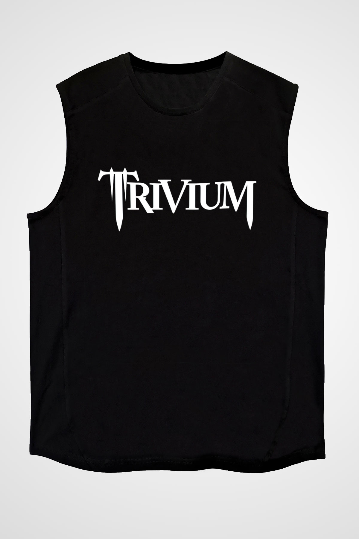 Trivium Siyah Unisex Kolsuz Tişört
