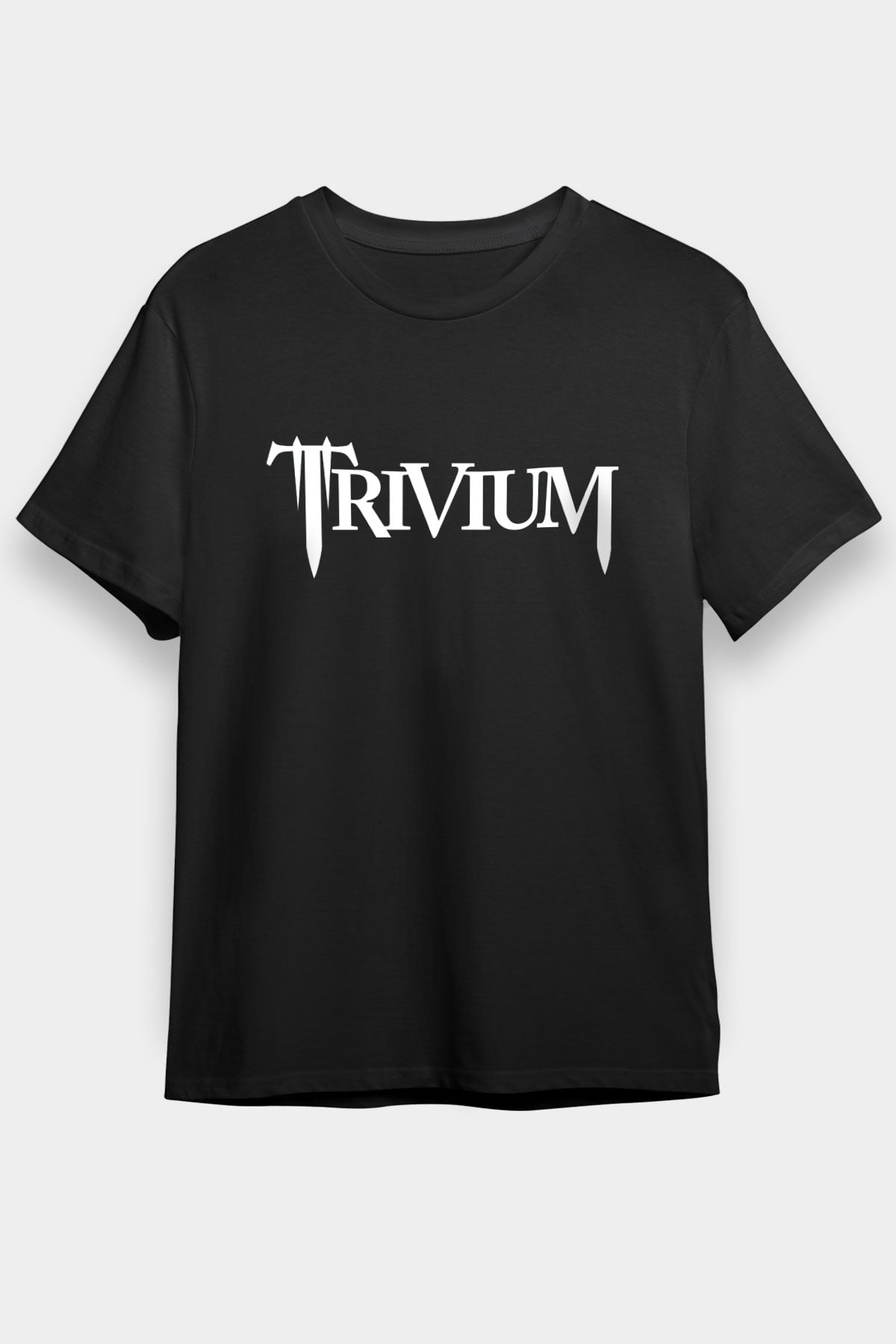 Trivium Siyah Unisex Tişört T-Shirt - TişörtFabrikası