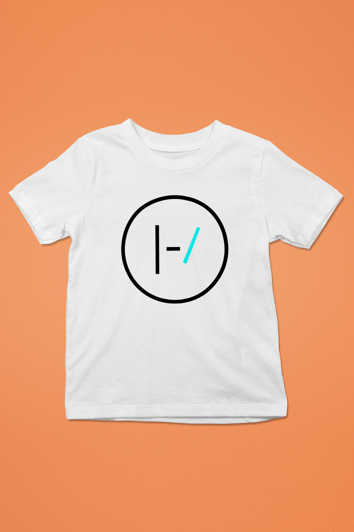 Twenty One Pilots Baskılı Beyaz Unisex Çocuk Tişört