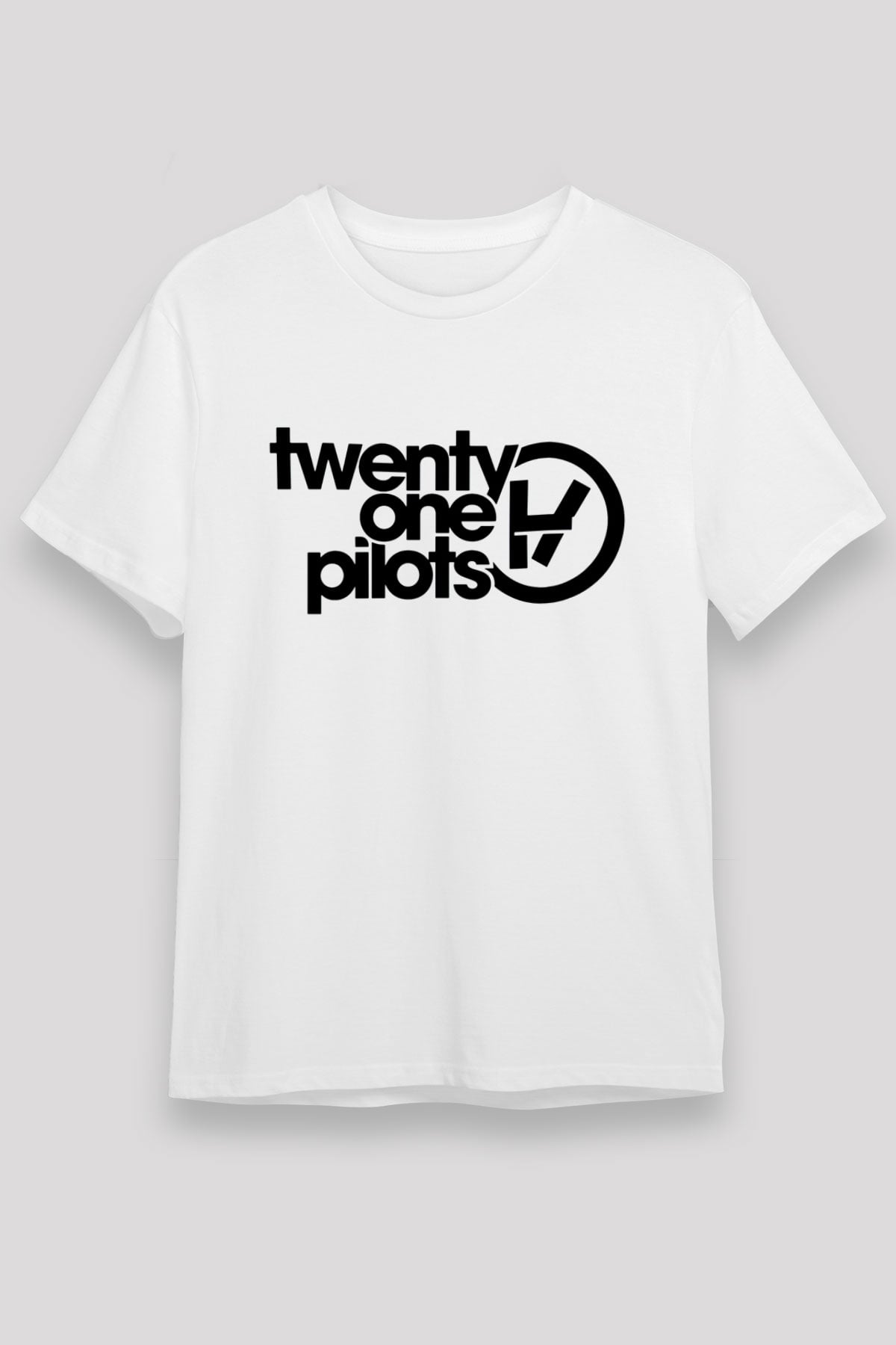 Twenty One Pilots Beyaz Unisex Tişört T-Shirt - TişörtFabrikası