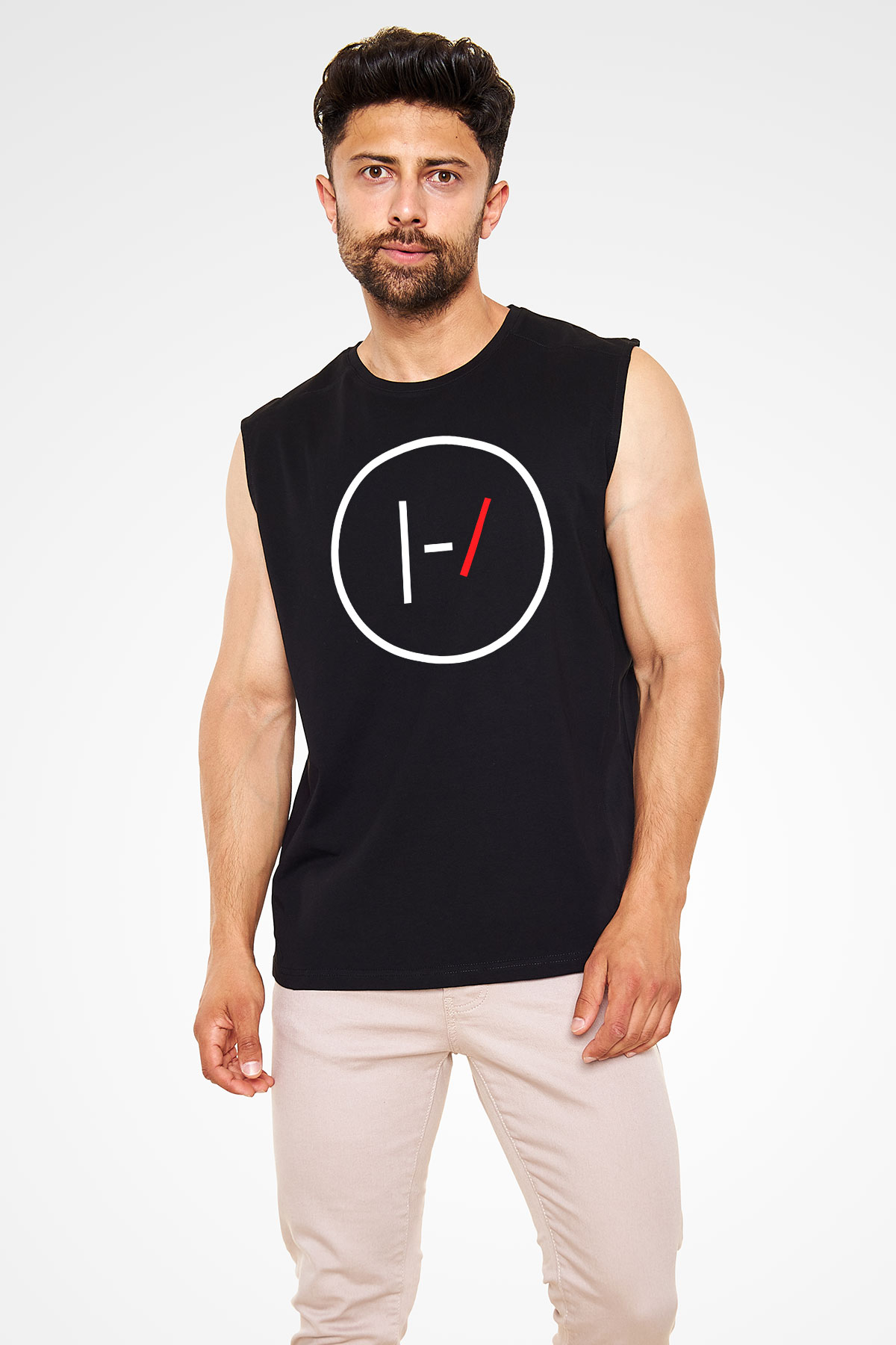 Twenty One Pilots Siyah Unisex Kolsuz Tişört