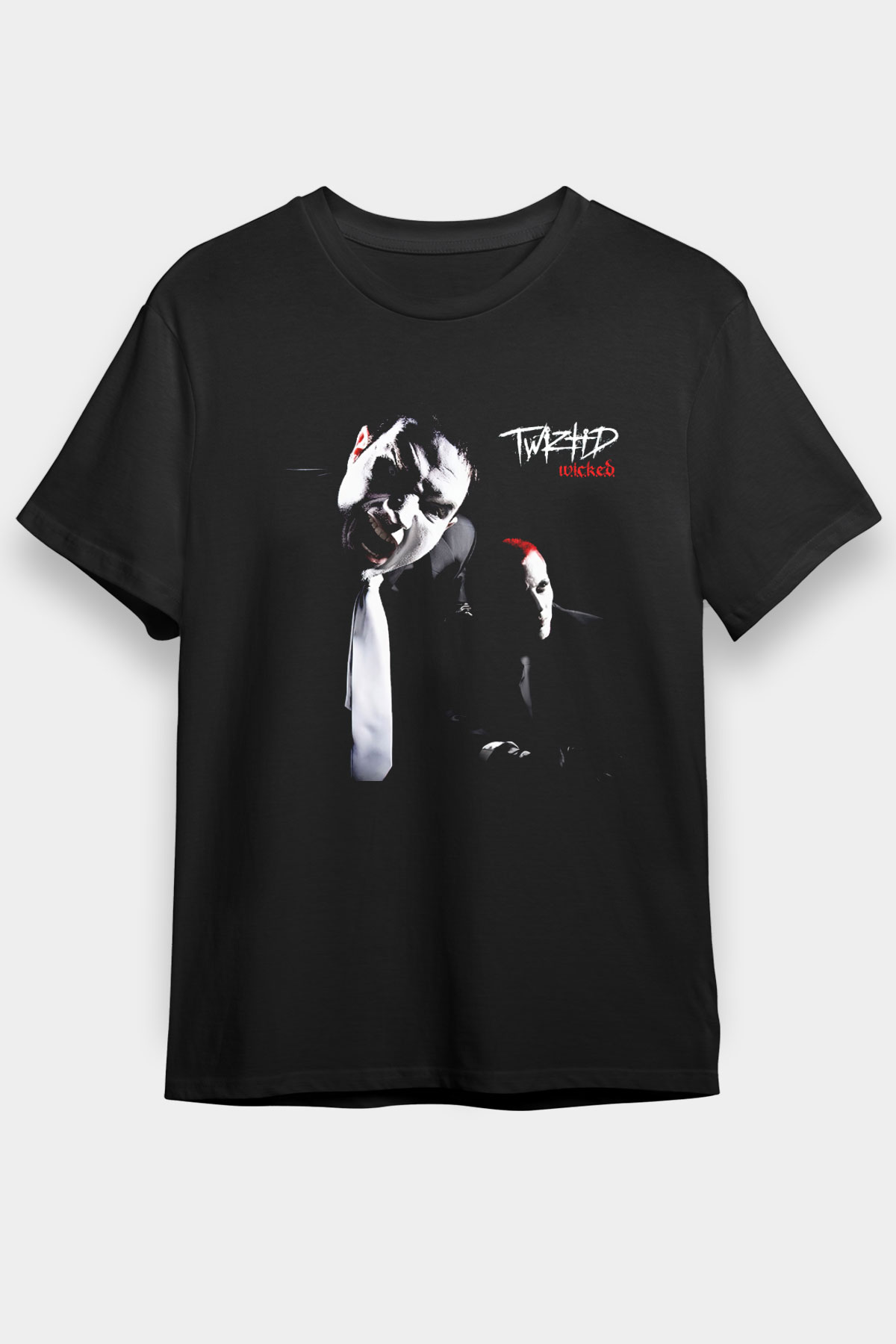 Twiztid Siyah Unisex Tişört T-Shirt - TişörtFabrikası