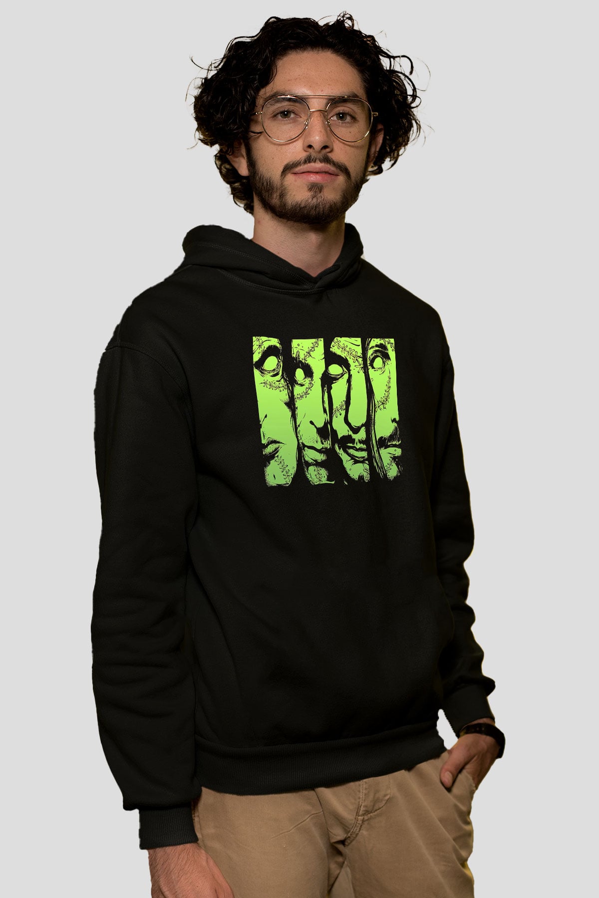 Type O Negative Siyah Unisex Kapşonlu Sweatshirt