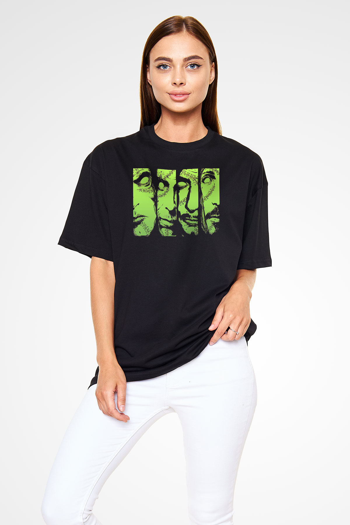 Type O Negative Siyah Unisex Oversize Tişört T-Shirt