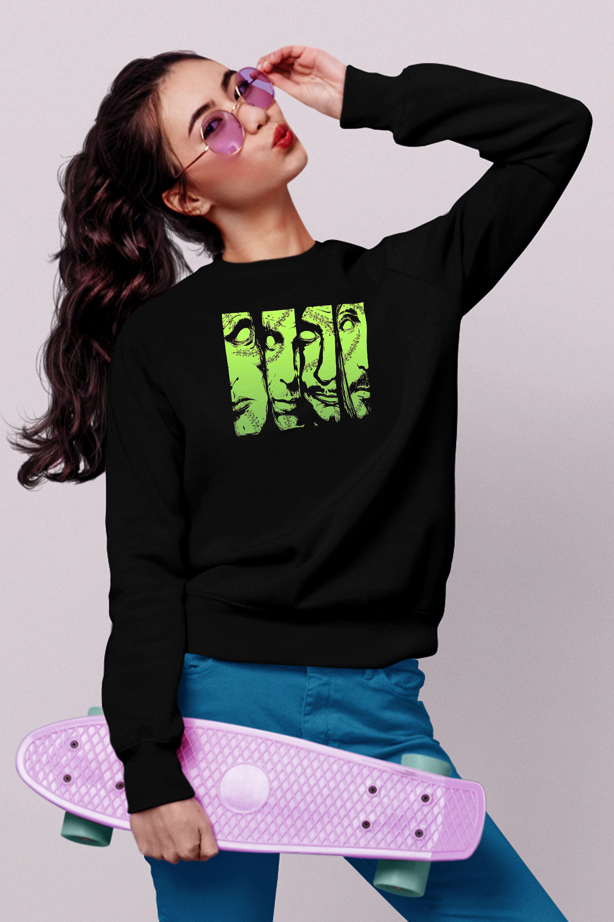 Type O Negative Siyah Unisex Sweatshirt