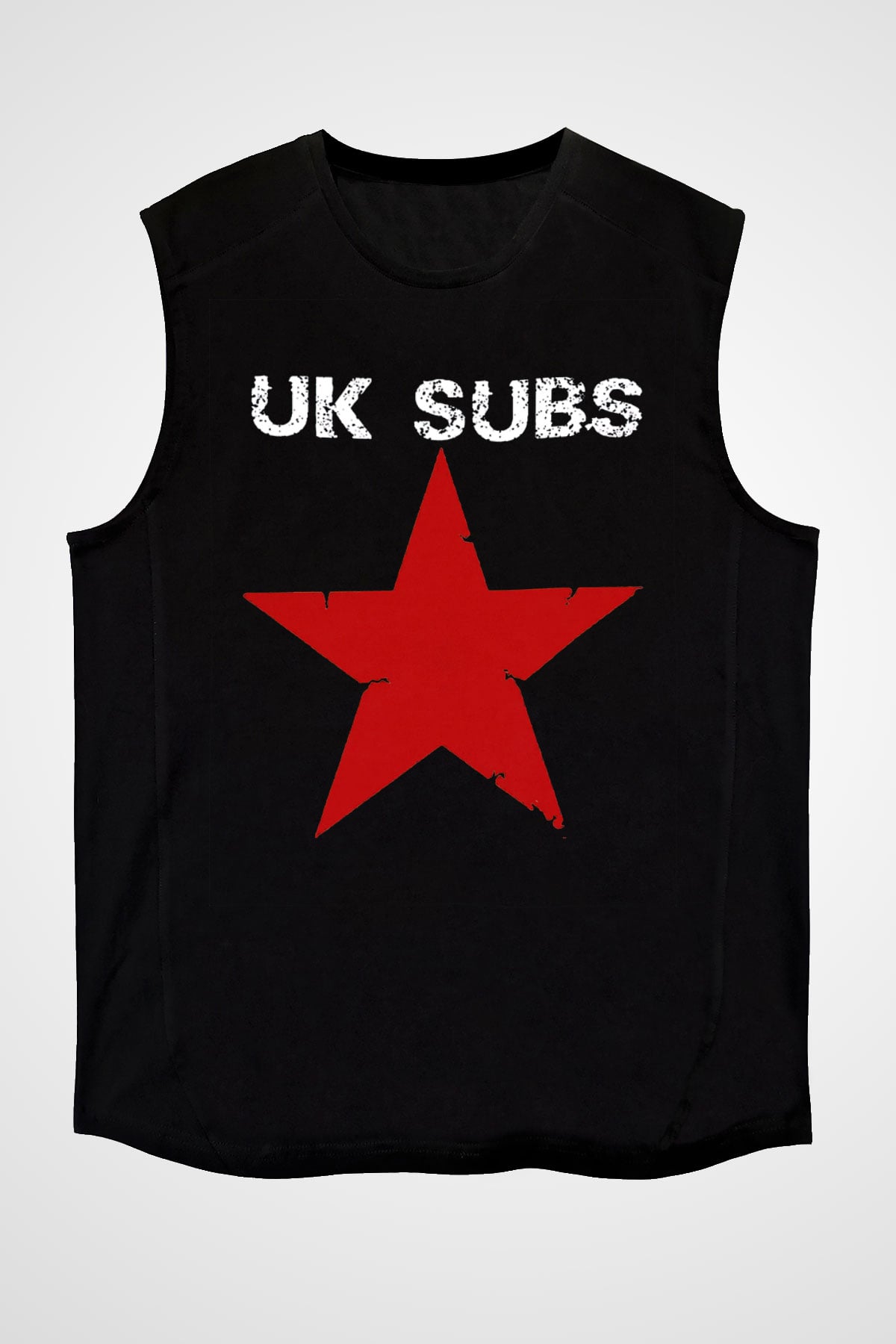 U.K. Subs Siyah Unisex Kolsuz Tişört