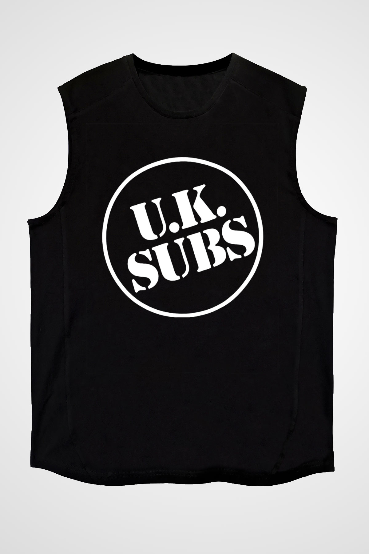 U.K. Subs Siyah Unisex Kolsuz Tişört