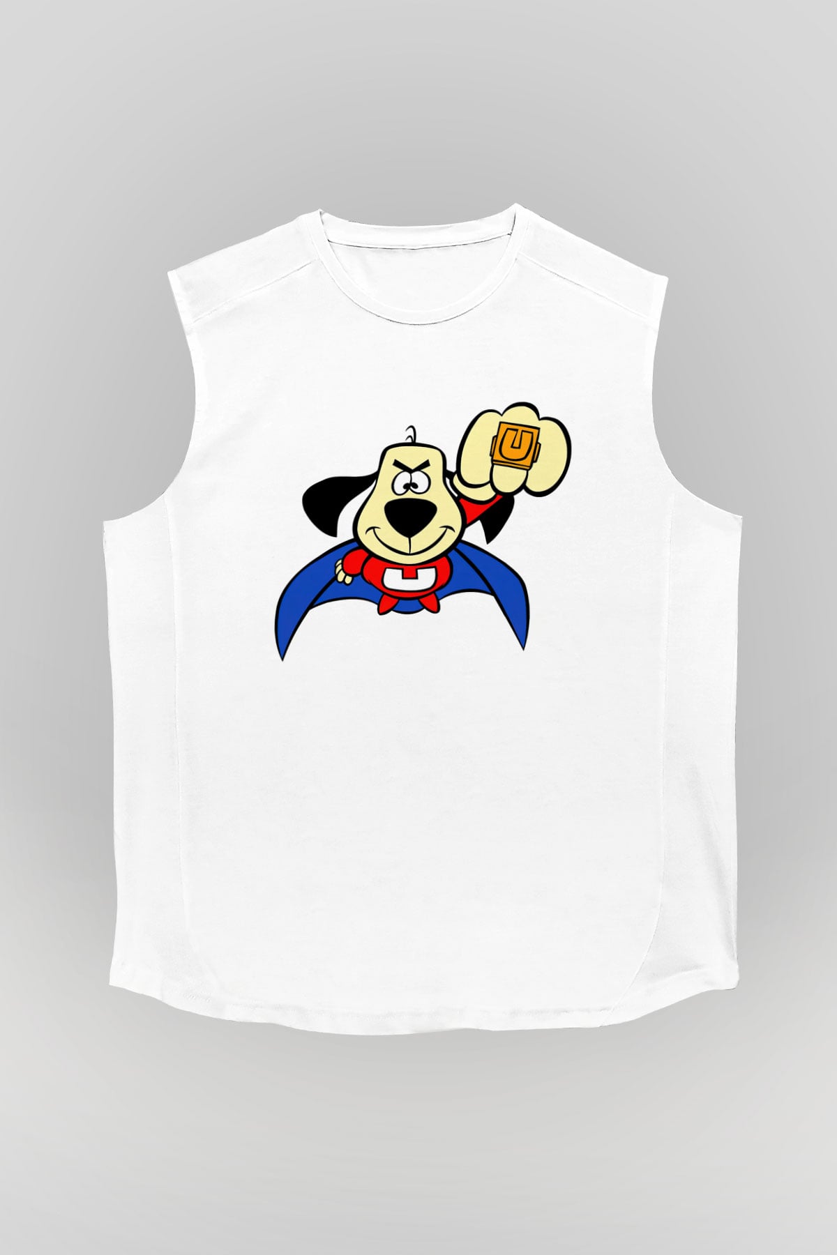 Underdog Beyaz Unisex  Kolsuz Tişört