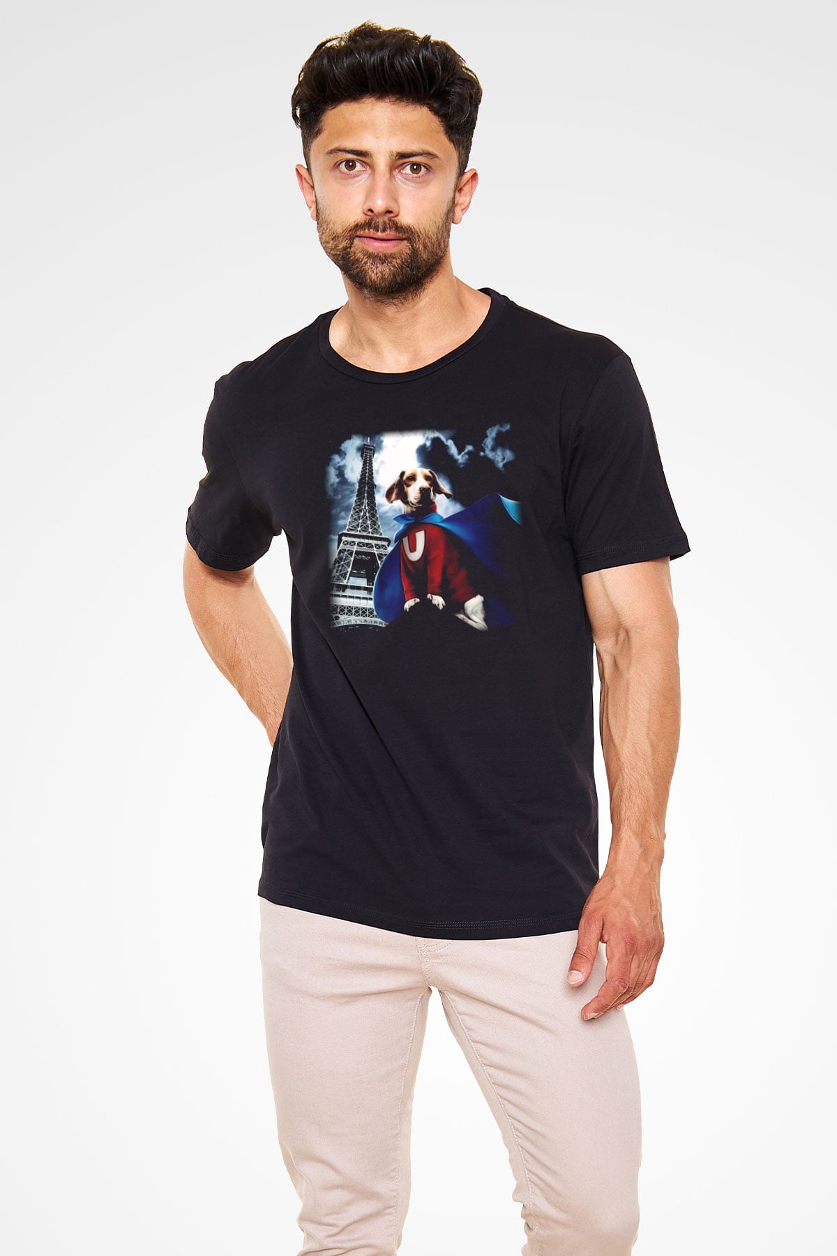 Underdog Siyah Unisex Tişört