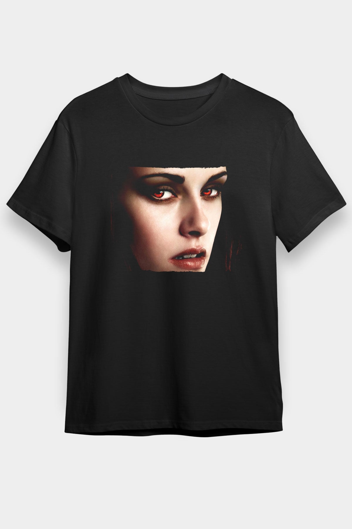 Alacakaranlık Efsanesi (The Twilight Saga) Baskılı Siyah Tişört