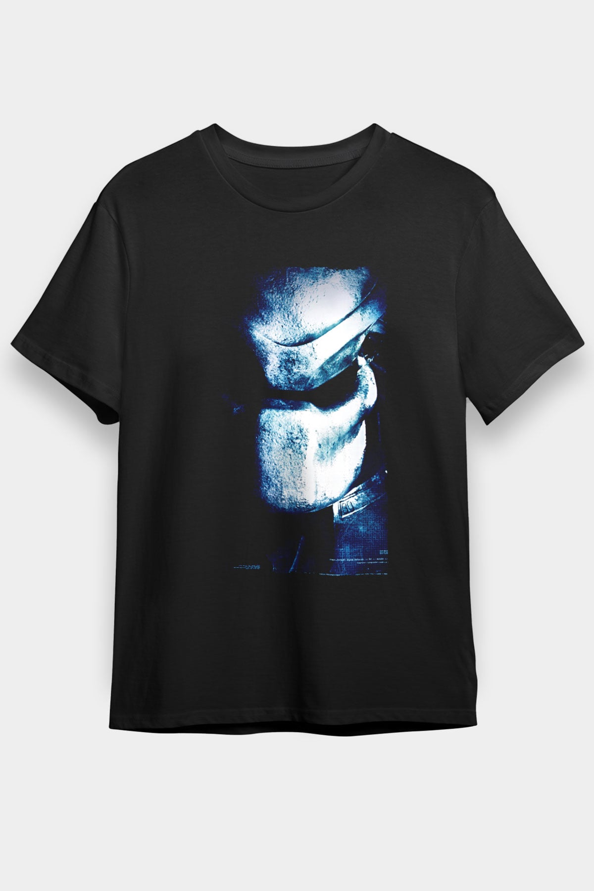 Av (Predator) Baskılı Siyah Tshirt