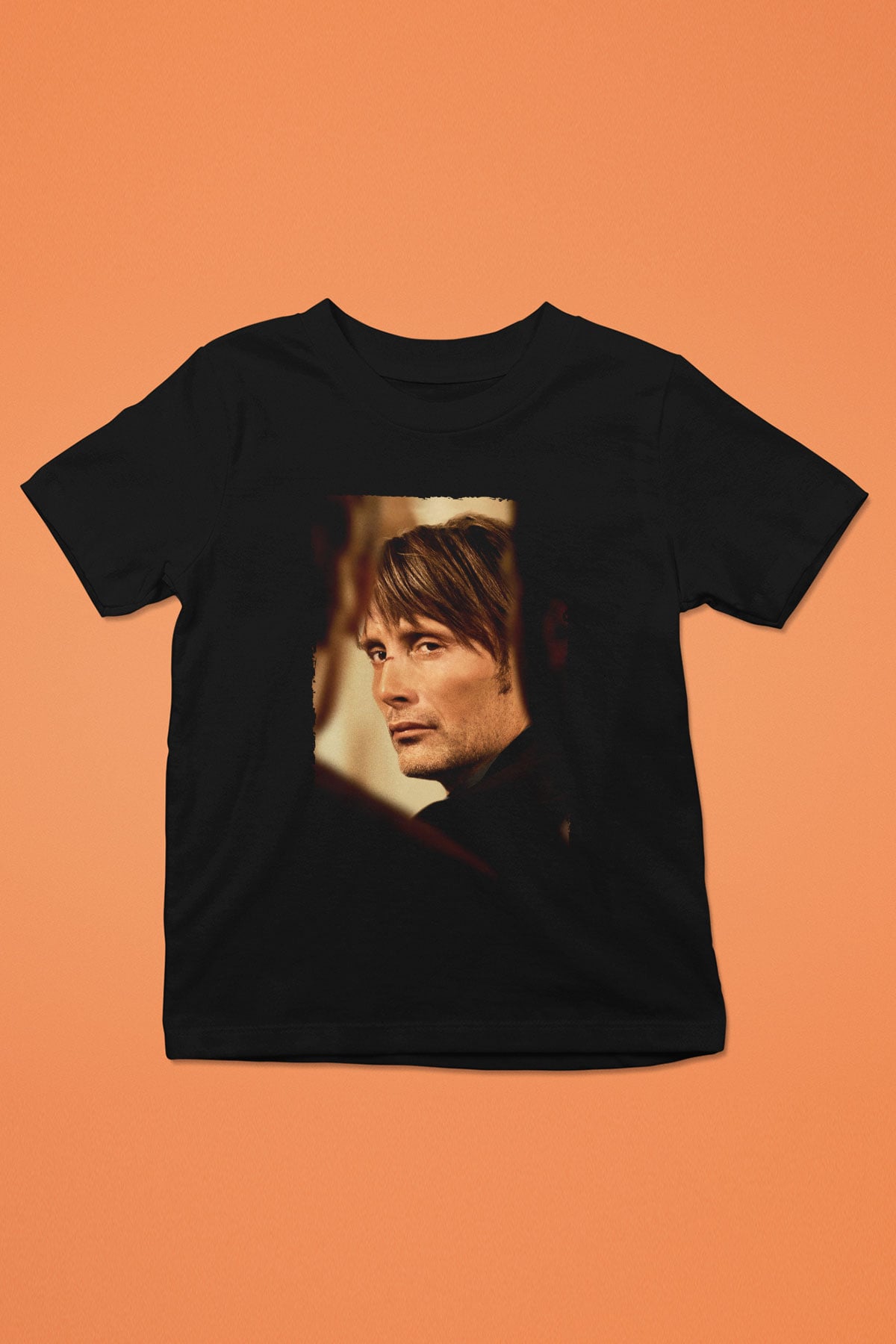Unisex Av (The Hunt) Baskılı Siyah Çocuk Tshirt