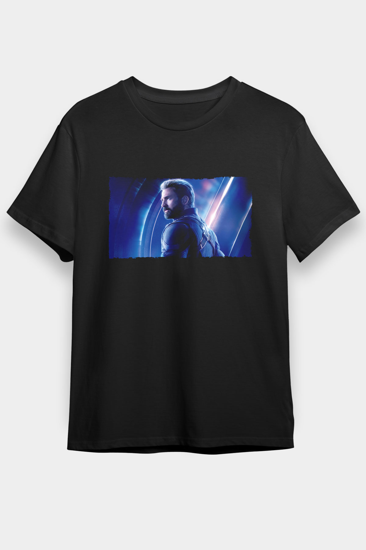 Avengers Sonsuzluk Savaşı Baskılı Siyah Tişört