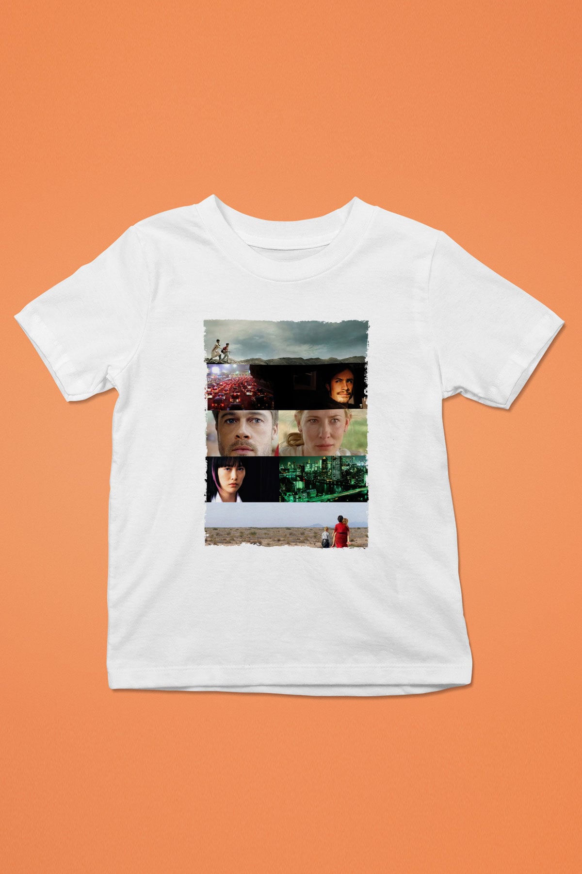 Unisex Babel - Babil Baskılı Beyaz Çocuk Tişört