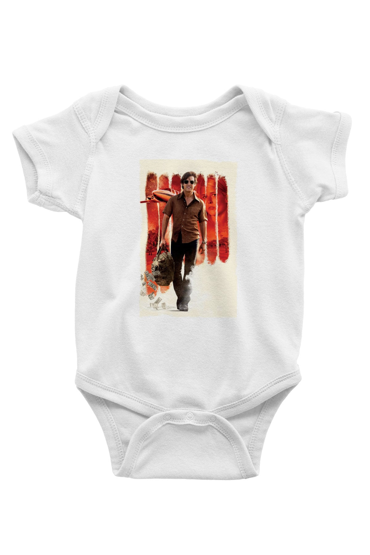 Unisex Barry Seal - Kaçakçı - American Made Baskılı Bebek Body - Zıbın